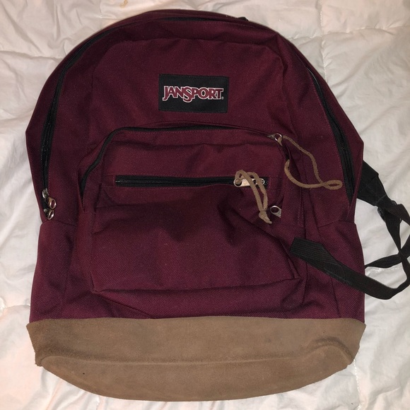 jansport bag maroon